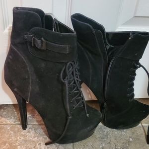 Ankle heel boots